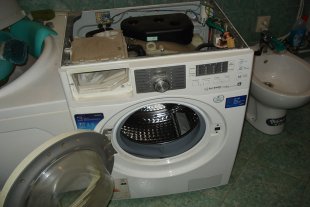 Разборка стиральной машины Samsung